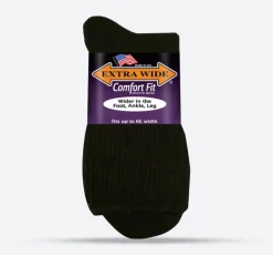 Men's Extra Wide 7500 Quarter Medical Socks