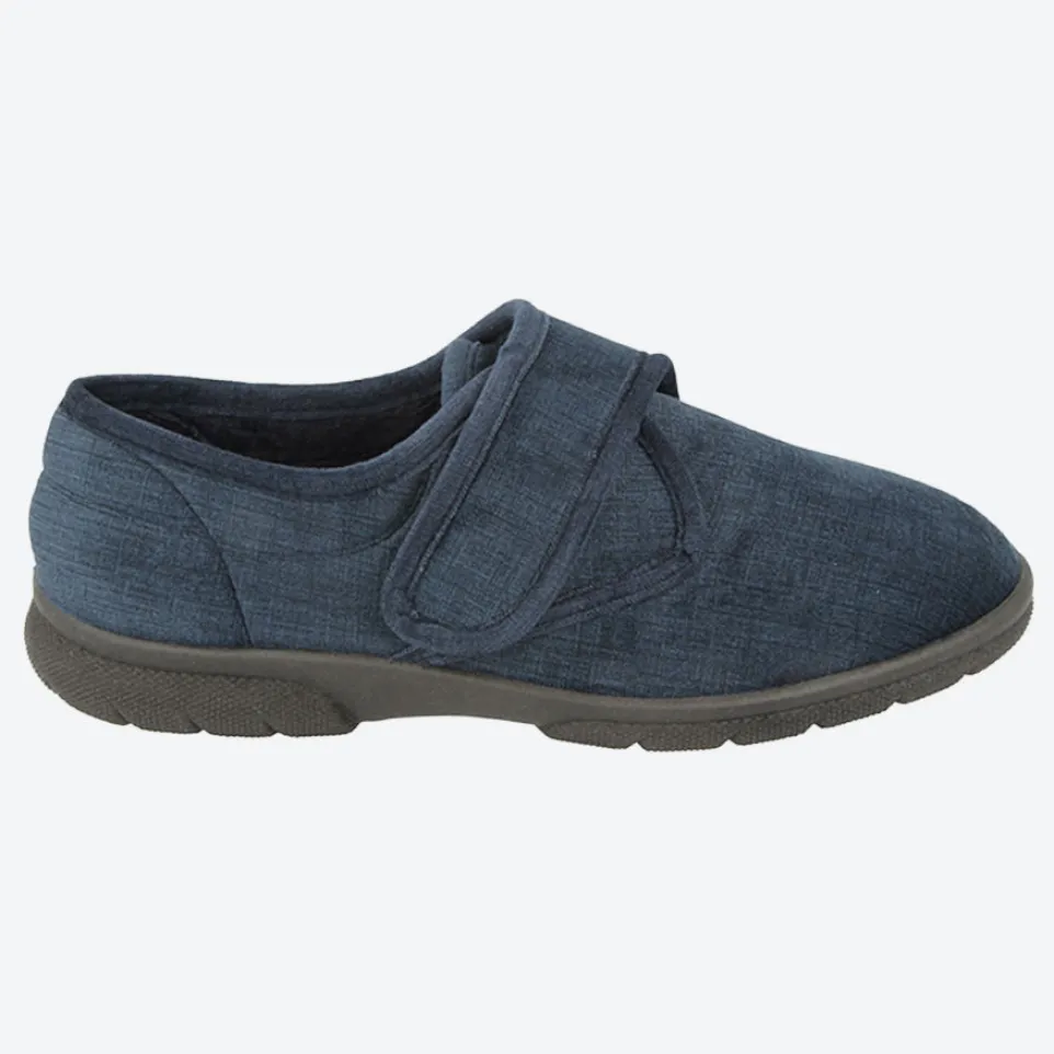 Mens Extra Wide Fit DB Hallam Slippers