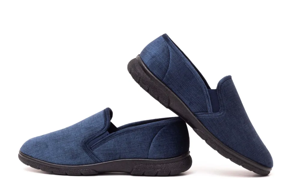 Mens Extra Wide Fit DB Kendal Slip On Slippers