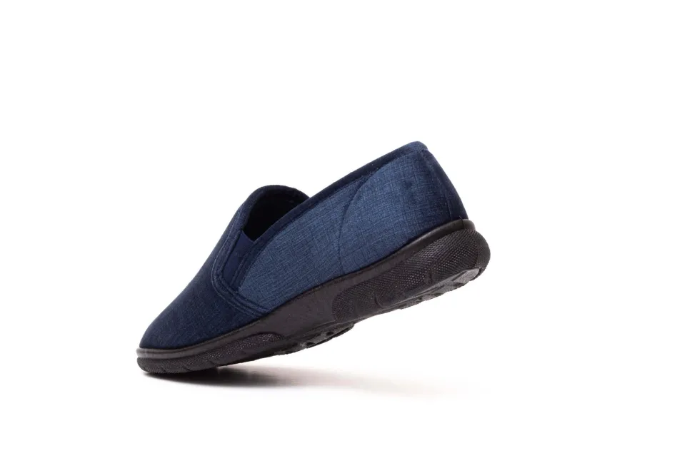 Mens Extra Wide Fit DB Kendal Slip On Slippers