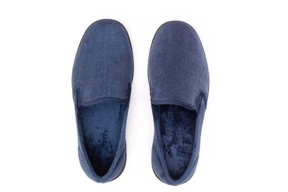 Mens Extra Wide Fit DB Kendal Slip On Slippers