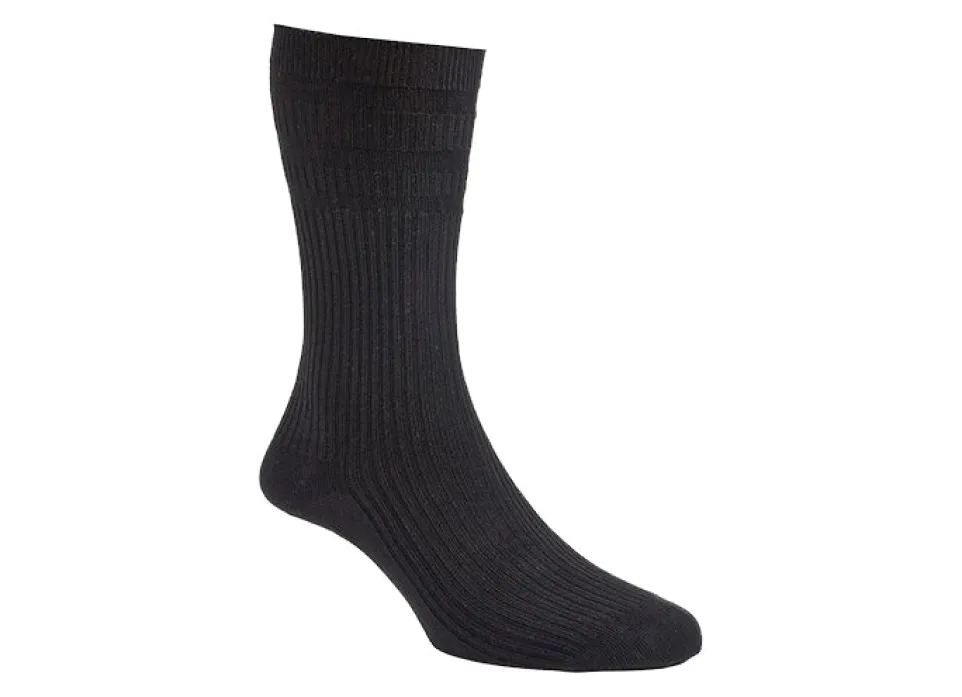 Mens Extra Wide Fit HJ Hall HJ91H Softop Cotton Socks