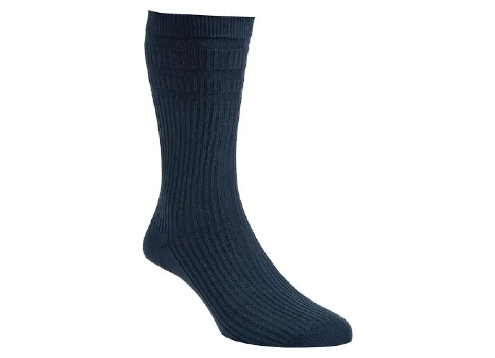 Mens Extra Wide Fit HJ Hall HJ91 Softop Cotton Socks