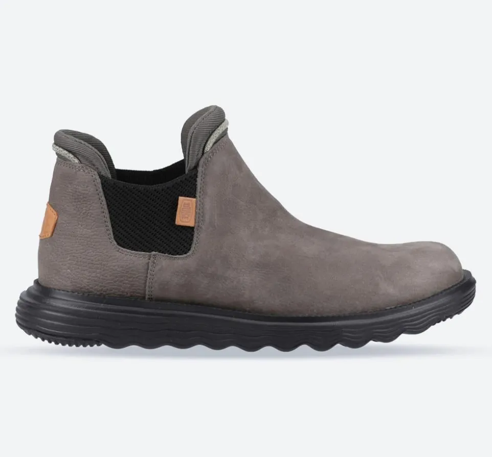 Men's Heydude 40187 Branson Classic Slip On Boots - Grey