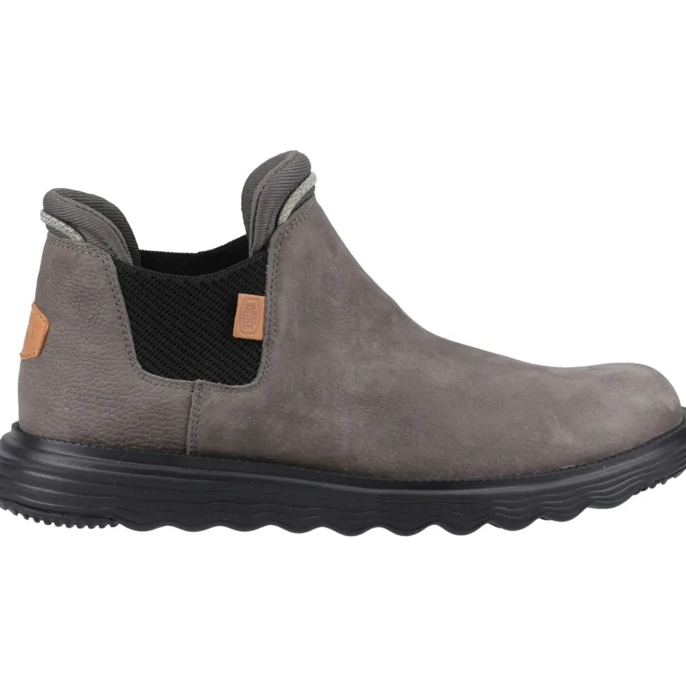 Men's Heydude 40187 Branson Classic Slip On Boots - Grey