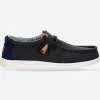 Men's Heydude 40163 Wally Corduroy Classic Slip On Shoes - Navy