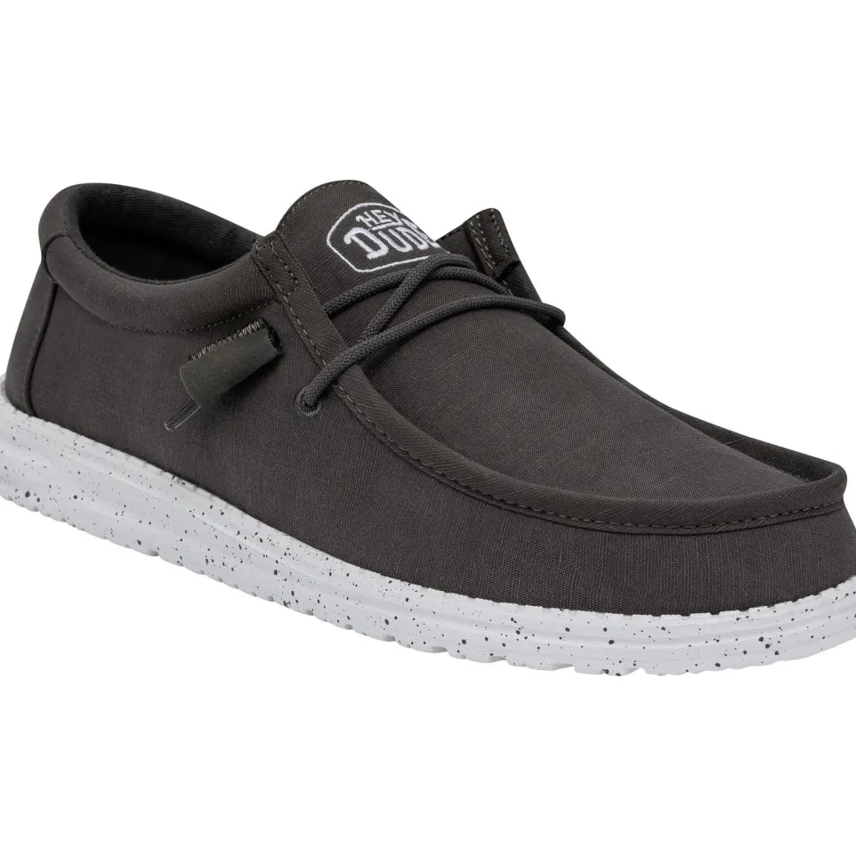 Men's Heydude 40009 Wally Slub Classic Slip On Shoes