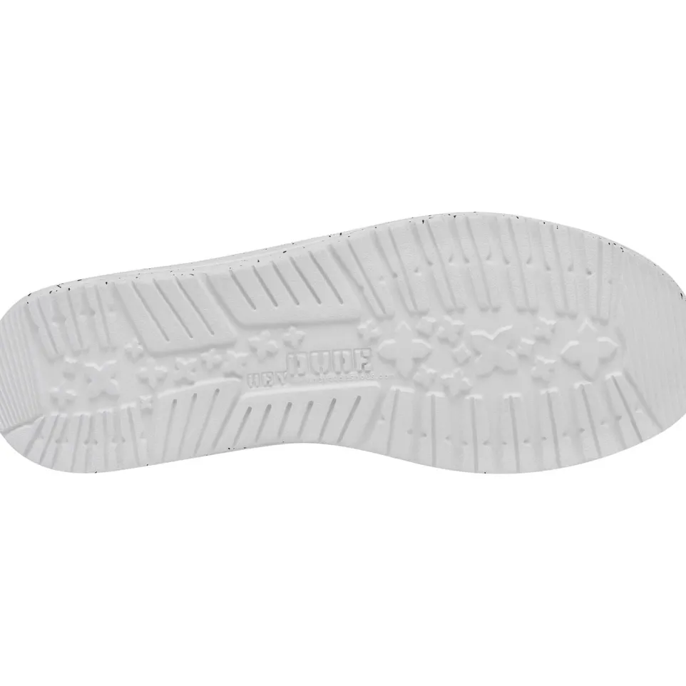Men's Heydude 40009 Wally Slub Classic Slip On Shoes - Black