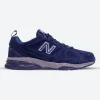 Mens New Balance Wide Fit MX624NV4 Navy Trainers - By Wide Fit Shoes ABZORB