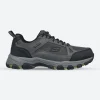 Men's Relaxed Fit Skechers Selmen Cormack - 204427 Hiking Trainers - Charcoal