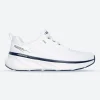 Men's Relaxed Fit Skechers 232836 Edgeride Exxo Trainers - White Navy