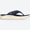 Men's Relaxed Fit Skechers 229202 Go Walk Flex Vallejo Sandals - Navy