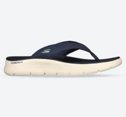 Men's Relaxed Fit Skechers 229202 Go Walk Flex Vallejo Sandals - Navy
