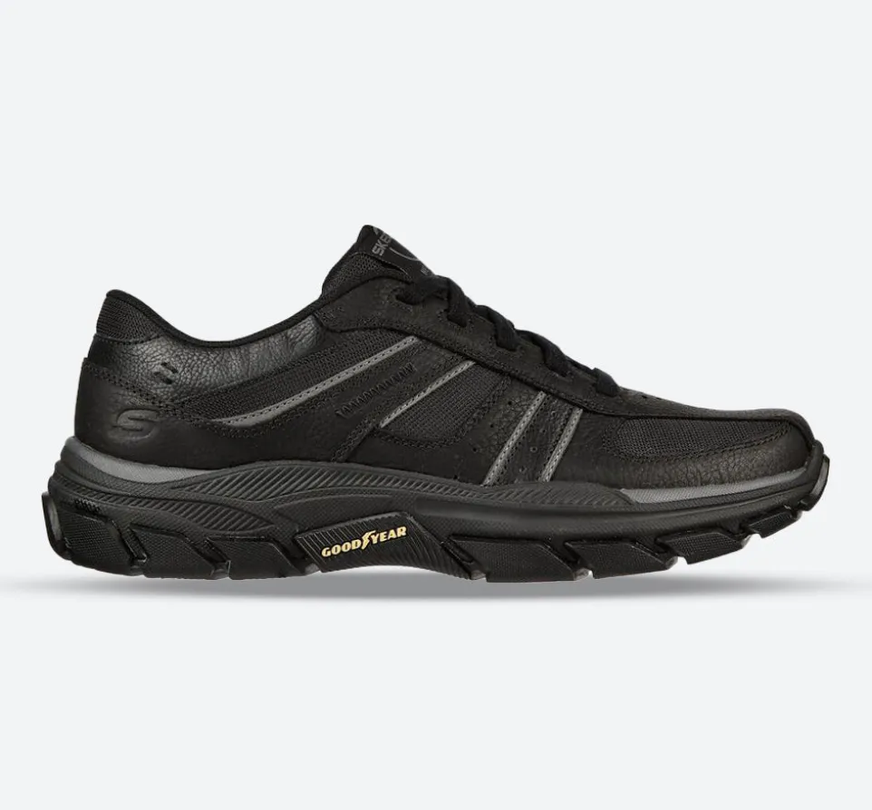 Men's Relaxed Fit Skechers 204330 Respected Edgemere Good Year Walking Trainers