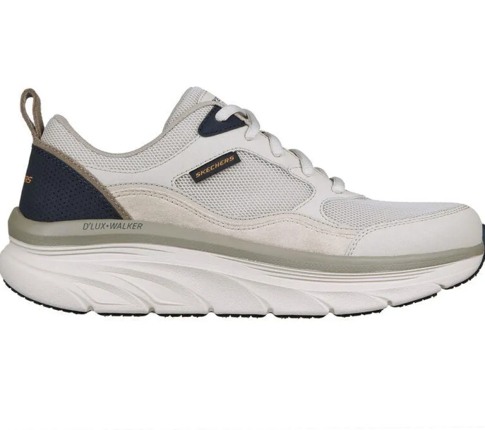 Men's Relaxed Fit Skechers 232363 New Moment D'lux Walker Trainers