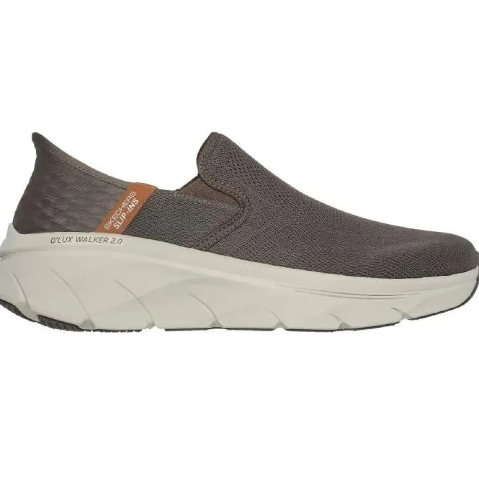 Men's Relaxed Fit Skechers 232463 Slip-ins D'lux Walker Trainers