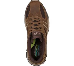 Men's Relaxed Fit Skechers 204330 Respected Edgemere Good Year Walking Trainers