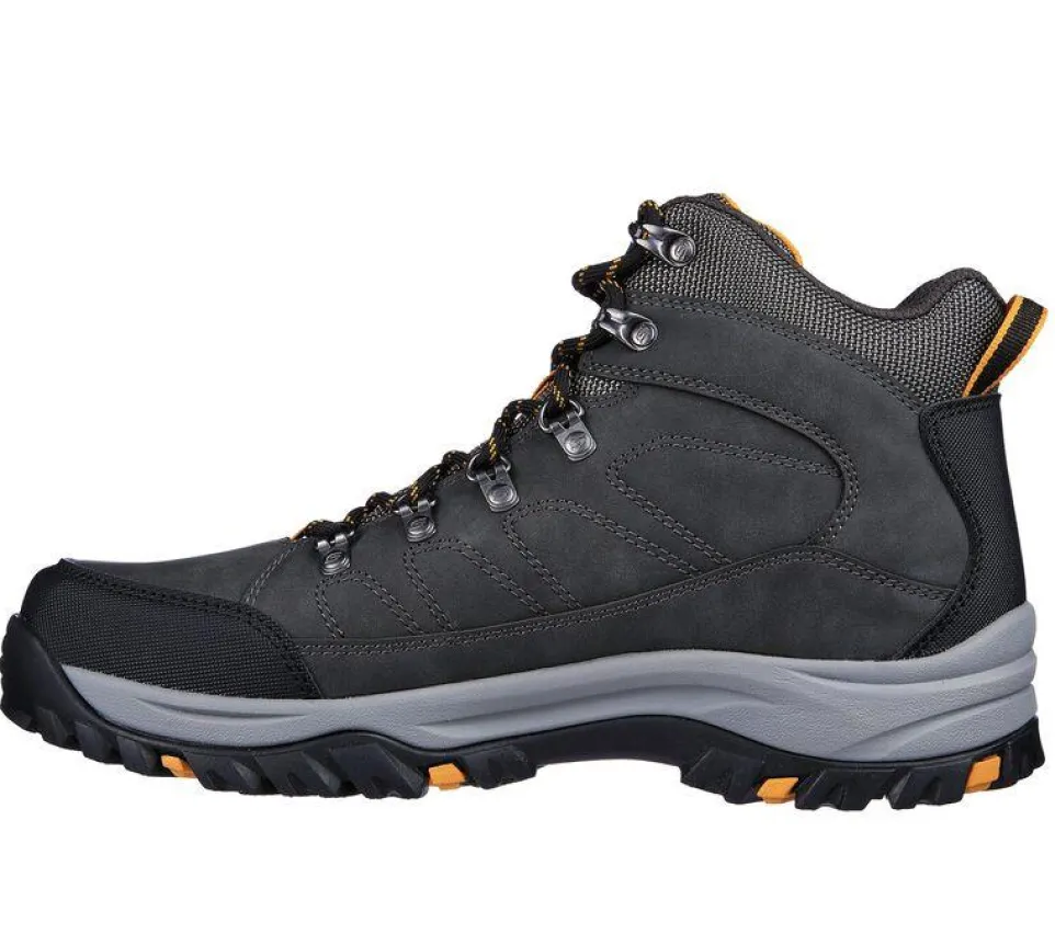 Men's Relaxed Fit Skechers 204642 Relment Daggett Hiking Boots