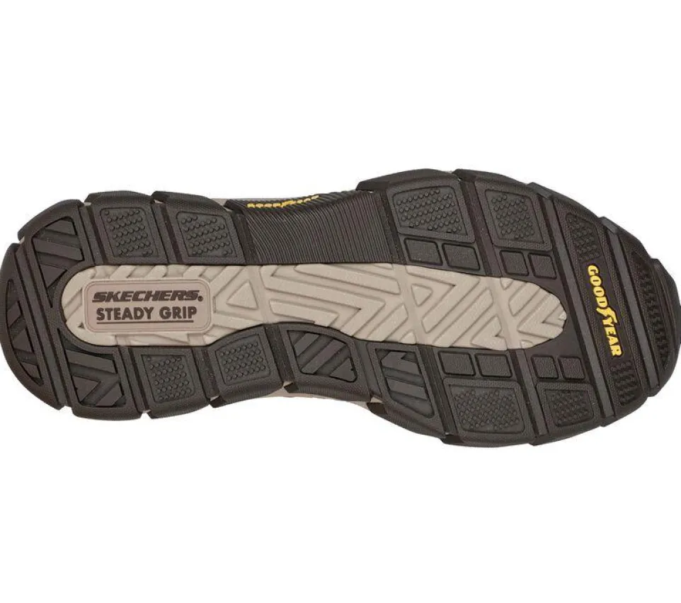 Men's Relaxed Fit Skechers 204330 Respected Edgemere Good Year Walking Trainers
