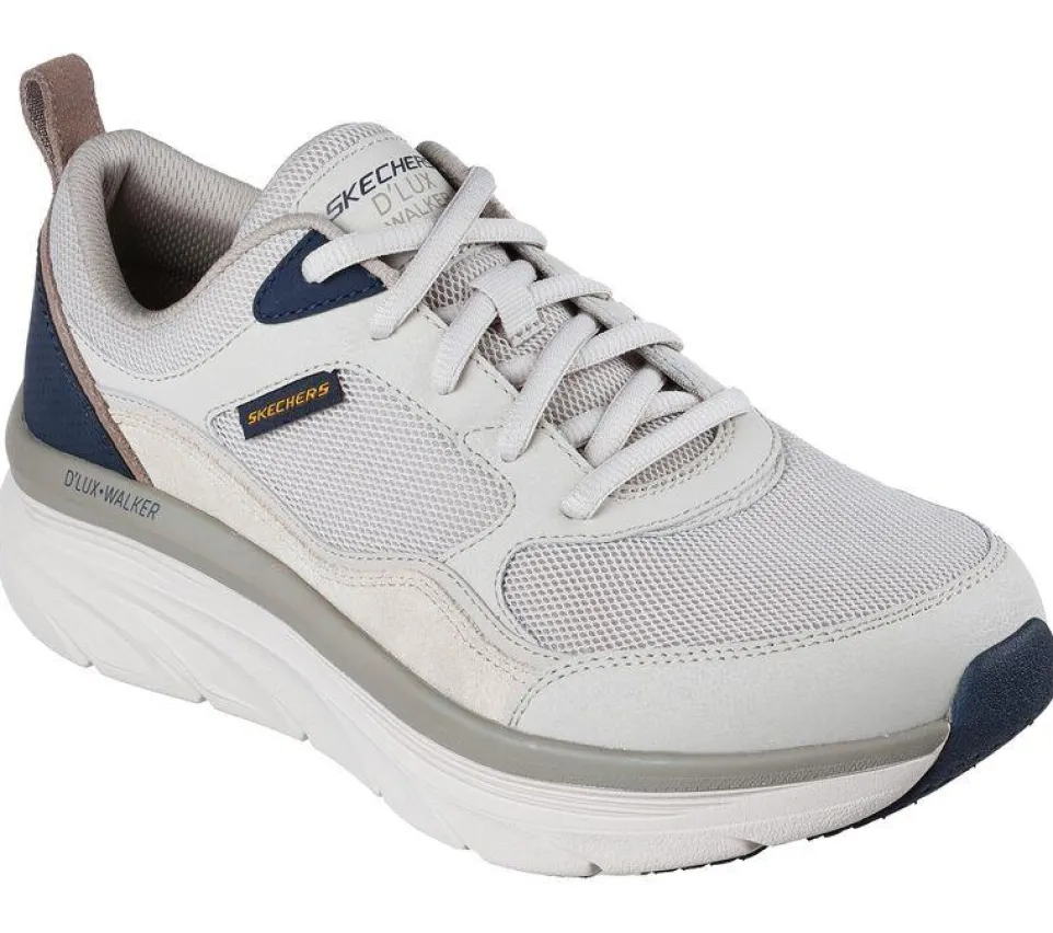 Men's Relaxed Fit Skechers 232363 New Moment D'lux Walker Trainers