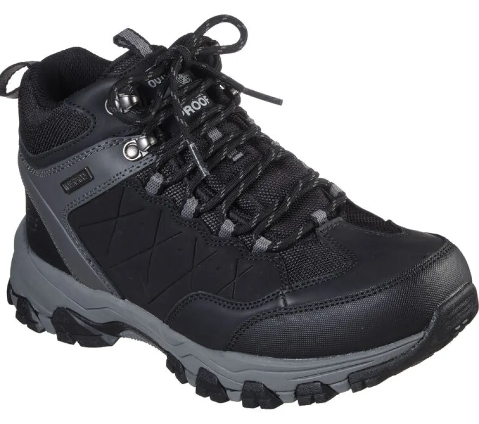 Men's Relaxed Fit Skechers 66283 Selmen Telago Hiking Boots