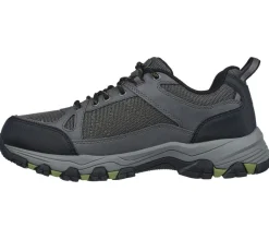 Men's Relaxed Fit Skechers Selmen Cormack - 204427 Hiking Trainers - Charcoal