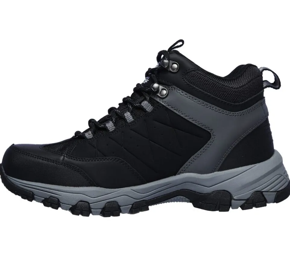 Men's Relaxed Fit Skechers 66283 Selmen Telago Hiking Boots