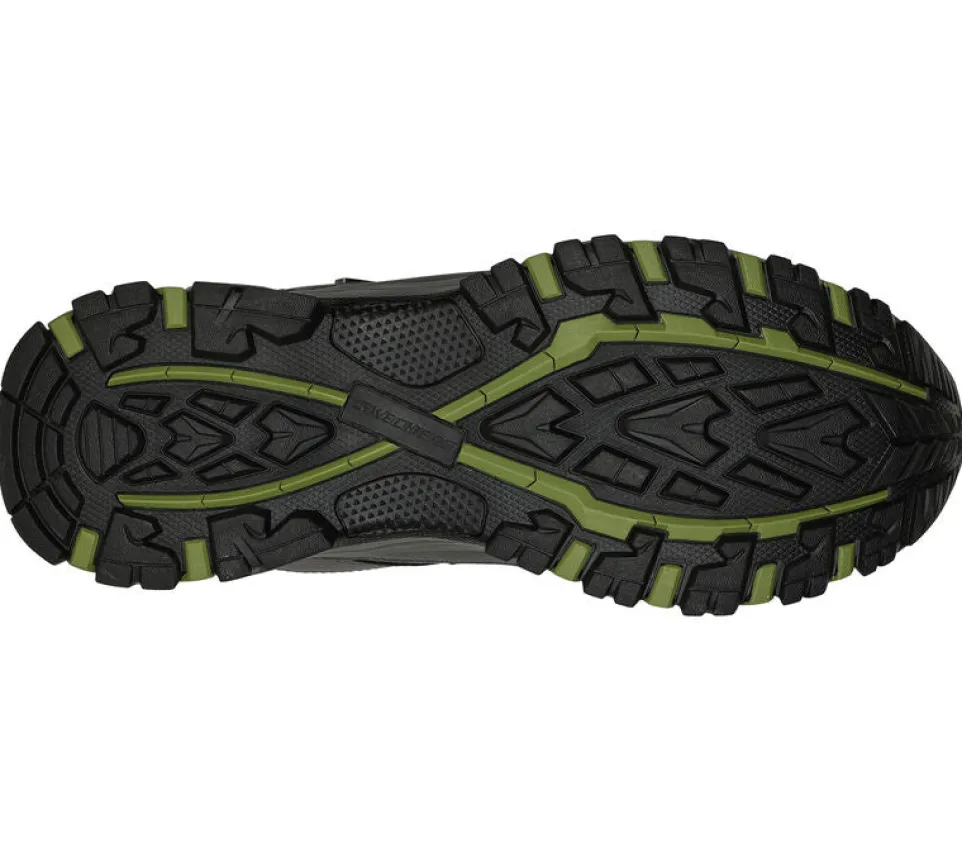 Men's Relaxed Fit Skechers Selmen Cormack - 204427 Hiking Trainers - Charcoal