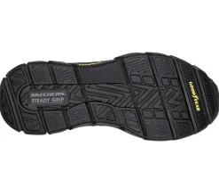 Men's Relaxed Fit Skechers 204330 Respected Edgemere Good Year Walking Trainers