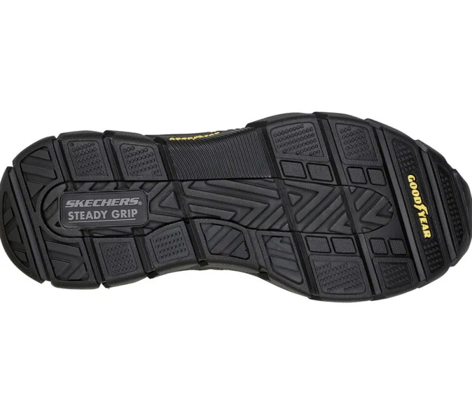 Men's Relaxed Fit Skechers 204330 Respected Edgemere Good Year Walking Trainers