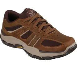 Men's Relaxed Fit Skechers 204330 Respected Edgemere Good Year Walking Trainers