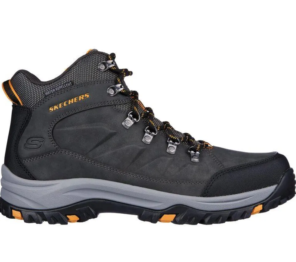 Men's Relaxed Fit Skechers 204642 Relment Daggett Hiking Boots