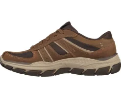 Men's Relaxed Fit Skechers 204330 Respected Edgemere Good Year Walking Trainers