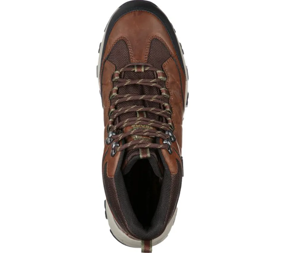 Men's Relaxed Fit Skechers 66283 Selmen Telago Hiking Boots