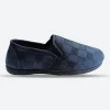 Mens Sleephhh Wide Fit Slip On House Slippers