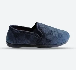 Mens Sleephhh Wide Fit Slip On House Slippers