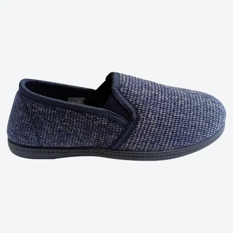 Mens Sleephhh Wide Fit Slip On House Slippers
