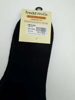 Mens Tredd Well Wide Fit 131-1019 Diabetic Cotton Socks
