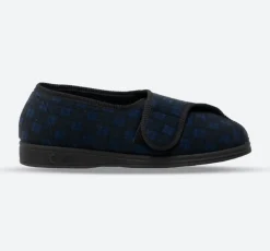 Mens Wide Fit Comfylux Georgie Slippers
