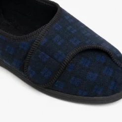 Mens Wide Fit Comfylux Georgie Slippers