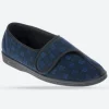 Mens Wide Fit Comfylux Paul Slippers