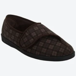 Mens Wide Fit Comfylux Paul Slippers