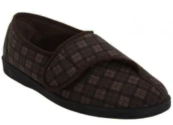 Mens Wide Fit Comfylux Paul Slippers