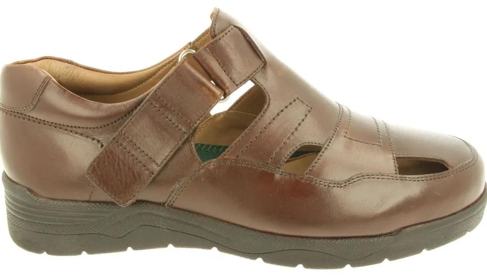 Men's Wide Fit DB Barney Sandals