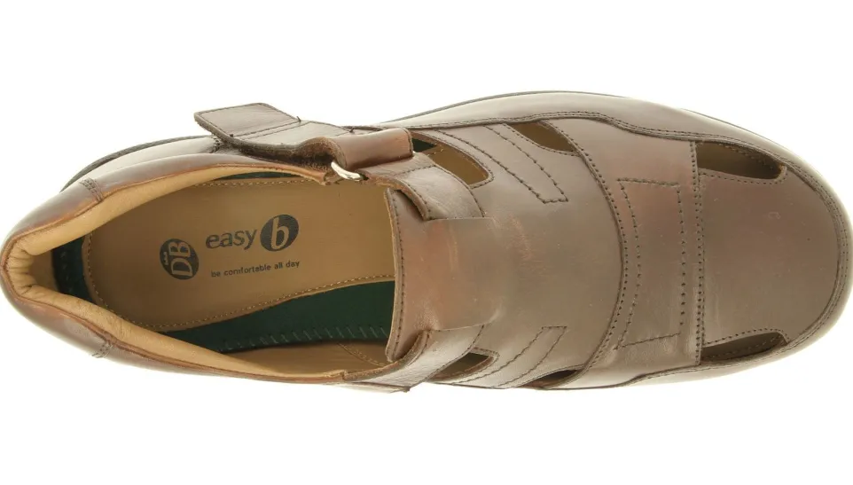 Men's Wide Fit DB Barney Sandals