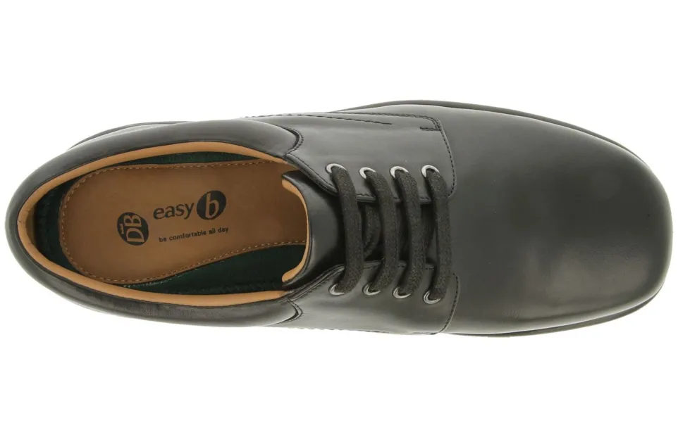 Mens Wide Fit DB Bob Lace Up Luxury Shoes