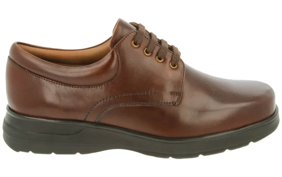Mens Wide Fit DB Bob Lace Up Luxury Shoes