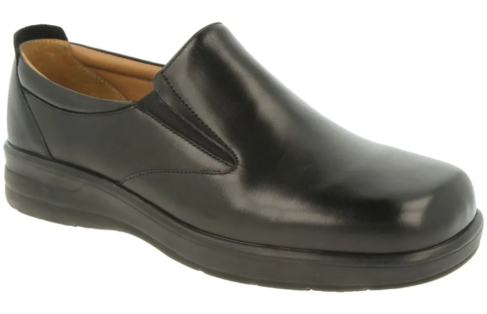 Mens Wide Fit DB Dalton Slip On Luxury Shoes