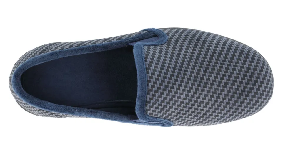 Men's Wide Fit DB Glen Slippers