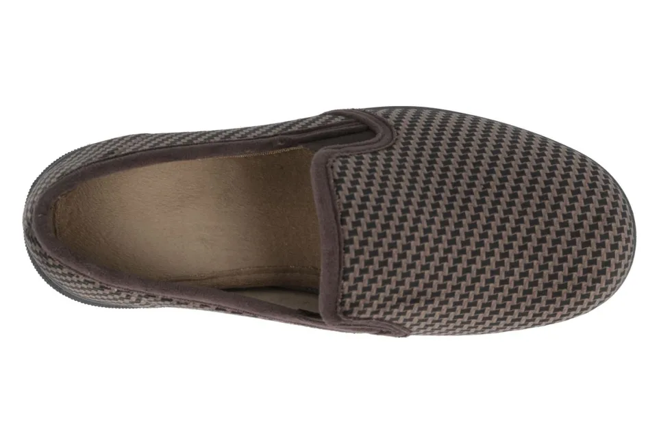 Men's Wide Fit DB Glen Slippers